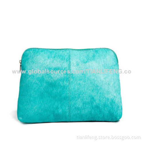 Leather Wallet in Pony and Soft Construction